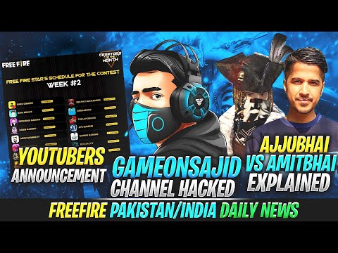 GameOnSajid Channel Hack - Jack Collection - Habib Gaming Income - D60 Gaming Birthday - FF News