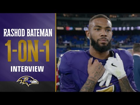 1-on-1: Rashod Bateman Reacts to Game-Winning Touchdown | Baltimore Ravens