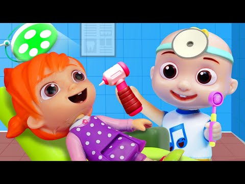 Dentist Check Up Song | CoComelon Play with Toys & Nursery Rhymes & Kids Songs