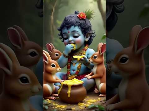 Sri krishna 🦚🌍Jay sri krishna ❤️🫀#srikrishna #love #devotional #littlekrishna #god #lordkarthikeya