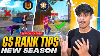 NEW SEASON- CS RANK PUSH TRICKS 🤯🔥 Clash Squad Rank Tips And Tricks | Win Every CS Rank