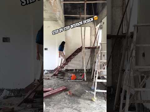 🤯Step by Step Home Interior Design😁 #home #interiordesign #funny #youtubeshorts