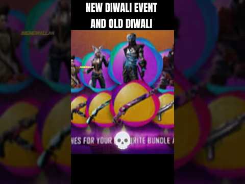 New diwali🤡events and old☠️ diwali events #freefire #foryou #freefireclips #foryoubage #shorts