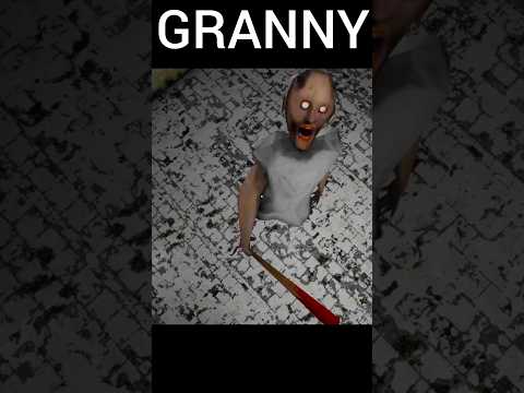 Jumping on Granny😂 part2 #granny #grannygame #gaming #shorts #shortsfeed