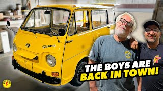 Tony and Lucky REUNITE to Save Tosh's Classic 1970 Subaru Van!