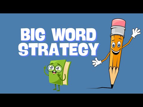 Reading Strategy I How to Teach Your Child to Read Big Words