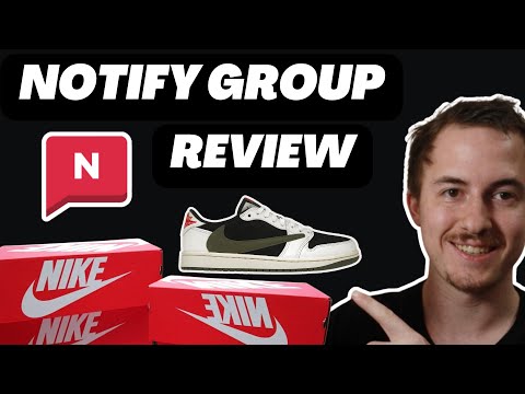 Notify Best Sneaker Reselling Group Review