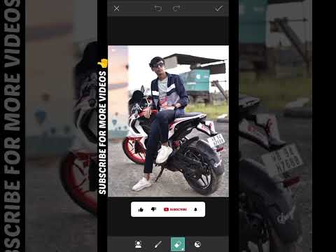 30 sec me background change photo editing in PicsArt #editingshorts #editingtutorial #photoediting