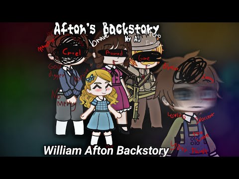 William Afton Backstory//My AU//Mokyutsei