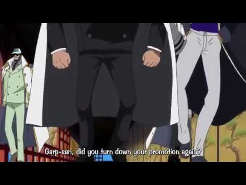 One piece past aokiji  and vice admirals