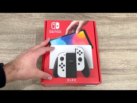 Nintendo Switch OLED Console Unboxing