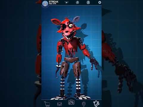 FNAF AR Withered Foxy Workspace Animation