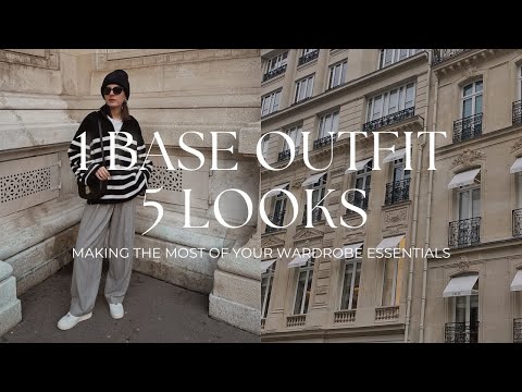 1 BASE OUTFIT STYLED IN 5 WAYS | making the most of your wardrobe essentials