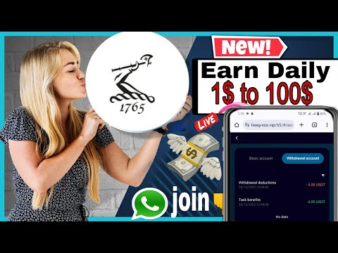 New USDt investment Earning App 2023//Live withdraw Proof video 🔥💯//Make Money Online at Home