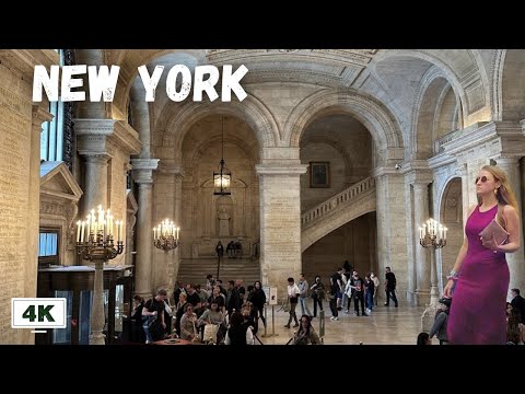 The Most Beautiful New York Library | Bryant Park Spring Market 2023