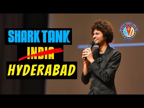 BITS Pilani Hyderabad Campus Invited Me to Host Shark Tank 🦈