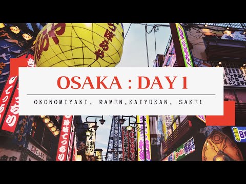 OSAKA : JAPAN TRAVEL GUIDE (DAY 1)