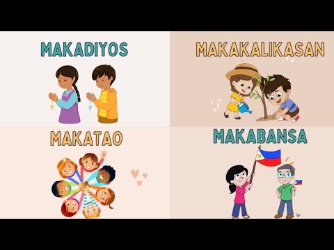 Magagandang Kaugalian ng mga Pilipino | MakaDiyos, Makatao, Makakalikasan at Makabansa | TagjaES2022