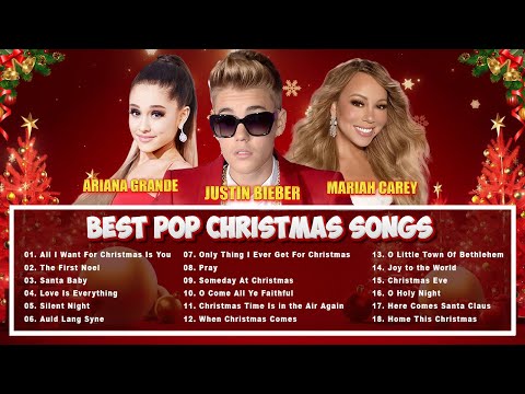 Top 25 Pop Christmas Songs Playlist 🎄Classic Christmas Music with Fireplace 🎅🏼 Merry Christmas 2025