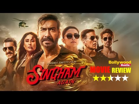 Singham Again Movie Review |  Ajay Devgn |Kareena Kapoor |Deepika Padukone| Salman Khan|Rohit Shetty