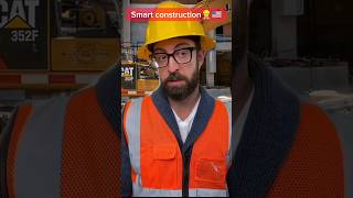 Smart construction🇺🇲👷 #adamrose #construction #workers