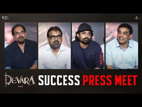 Devara - Part 1 Movie Success Press Meet | Jr NTR | Nandamuri Kalyan Ram | Koratala Siva | Janhvi