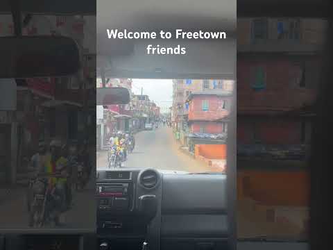 Headed to the market with Nobo and Olive the other day… #freetown #sierraleone