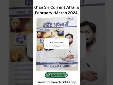 Khan Sir Current Affairs February -March 2024