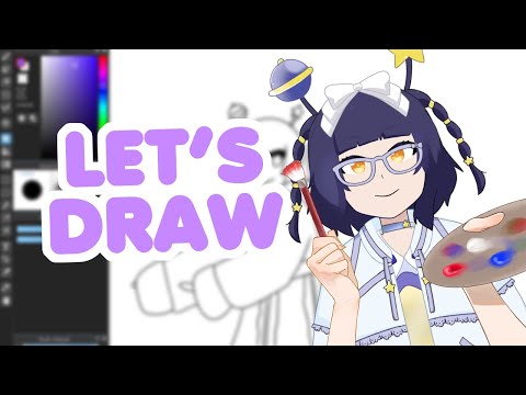 【LET'S DRAW】Lanjutkan gambar-gambar