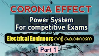 CORONA EFFECT-Part 1|Power Systems