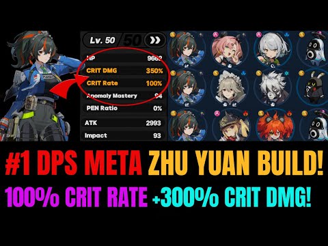 COMPLETE Zhu Yuan Builds Guide! Optimized Disc Drives + BIS Weapons, Teams & Pets!!