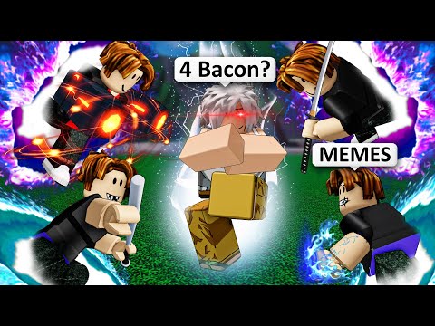 ROBLOX Strongest Battlegrounds Funny Moments #1 (MEMES) 💪