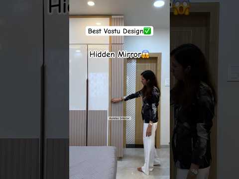 Best Vastu Design😱😱😱Hidden Mirror #hidden #trendingshorts #viralshorts #vastu #mirror #beautiful