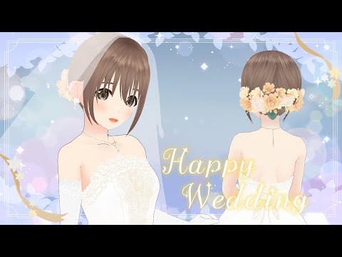 【新衣装お披露目】ジューンブライド💍あまりにも美しいドレス姿✨【＃パレプロ／藤宮コトハ】