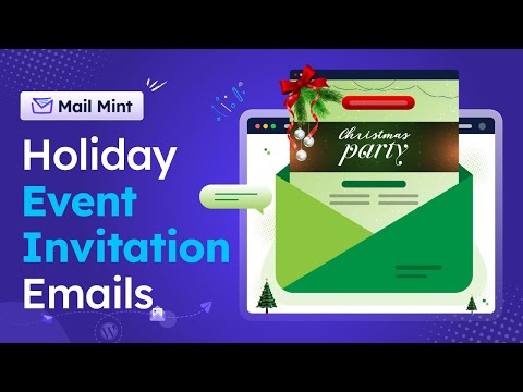 Holiday Event Invitation Emails To Bring More Guests!