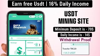 New USDT Site 2024 | Best Usdt Investment Website | New Usdt Mining Site | New Usdt Earning Website