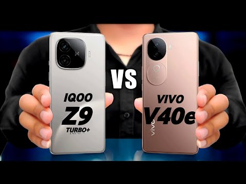 iqoo Z9 Turbo Plus Vs Vivo V40e || Full Comparison and Review ⚡