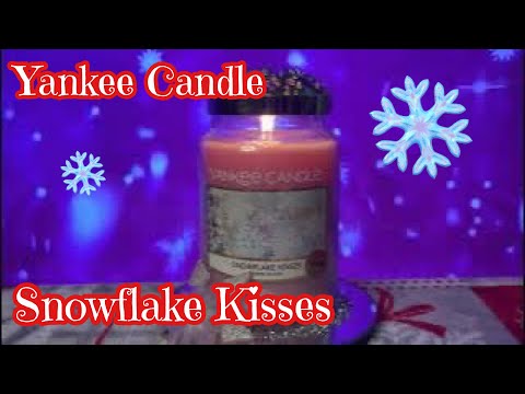 Yankee Candle Snowflake Kisses Review Christmas 2022