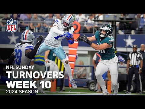 Every Turnover From Sunday! | NFL 2024 Season Week 10