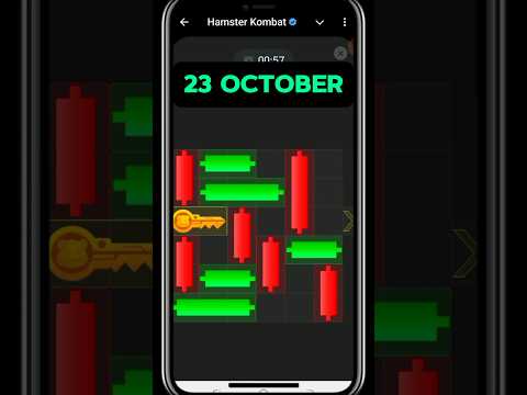 Hamster Kombat Mini Game Puzzle 23 October Today