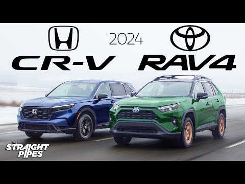 2024 Honda CR-V vs Toyota RAV4 Review - BEST SELLERS!