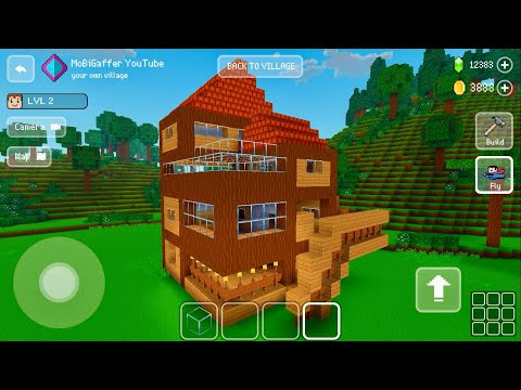 Block Craft 3D: Crafting Gameplay #4316 | Wooden House 🏡