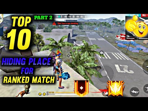 PART2/TOP 10 HIDING PLACE || FOR RANKED MATCH | ASH GAMING TAMIL GARENA FREE FIRE