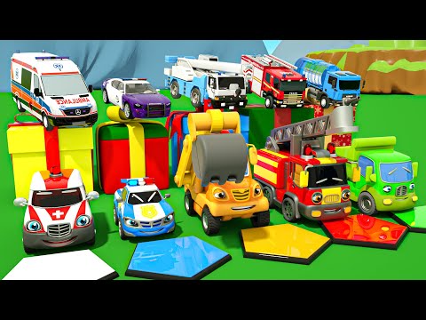 Wheels on the Bus - Magic figurines and Magic gift boxes - Baby Nursery Rhymes & Kids Songs