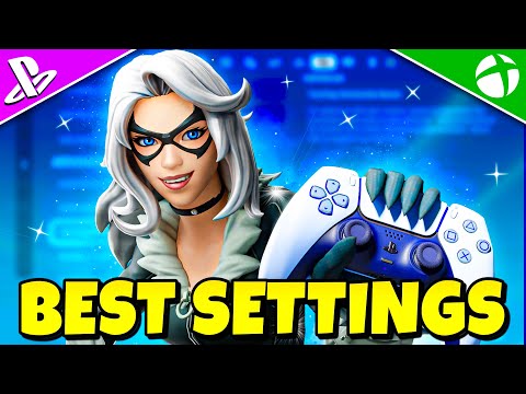 NEW BEST Controller SETTINGS + Sensitivity in Chapter 5 (Fortnite Tutorial)