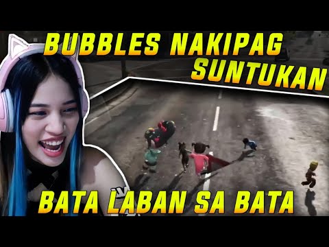 BUBBLES NAKIPAG BARDAGULAN GINANTI SI GROOT LAUGHTRIP | GTA V ROLEPLAY | IZZECREAM