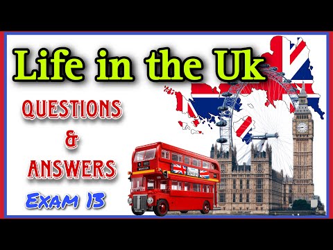 Life In The UK Test 2024, Exam 13 | British Citizenship, ILR Test 2024 Updated