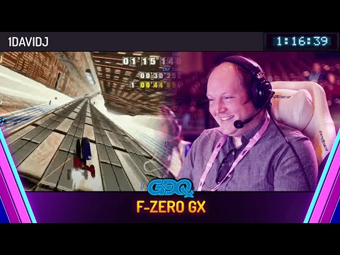 F-Zero GX by 1davidj in 1:16:39 - Games Done Quick Express 2024