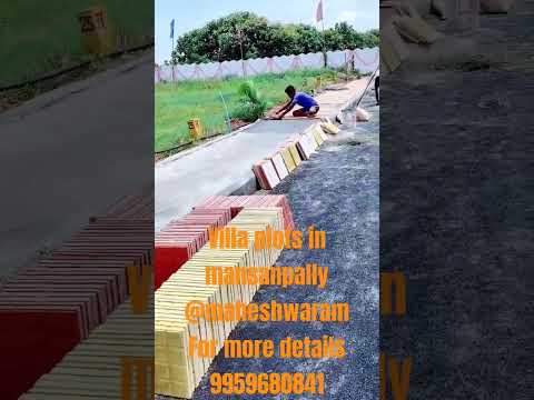 villa plots maheshwaram#mansanpally#pedda golconda#Hmda#rera#9959680841