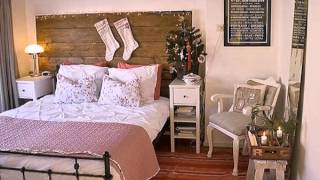 Scandinavian Christmas Bedroom Decor